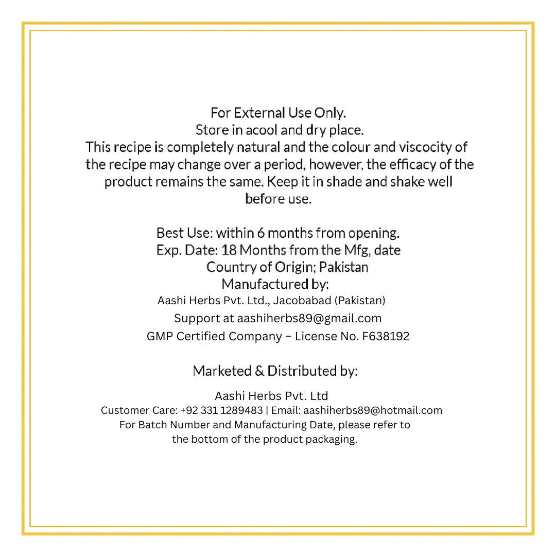 Aashi Sulphate Free Shampoo