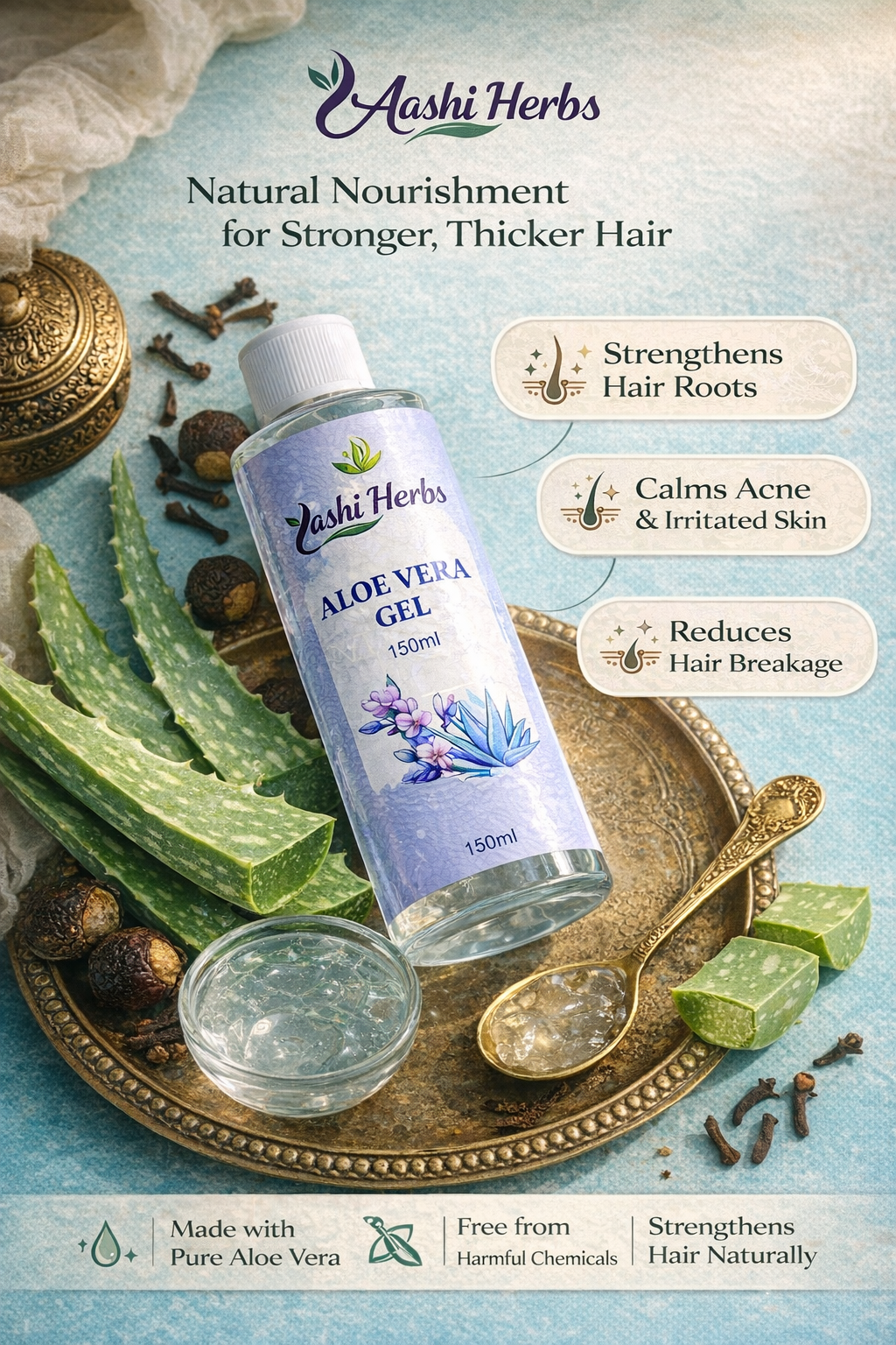 Aashi Aloe Vera Hair Gel