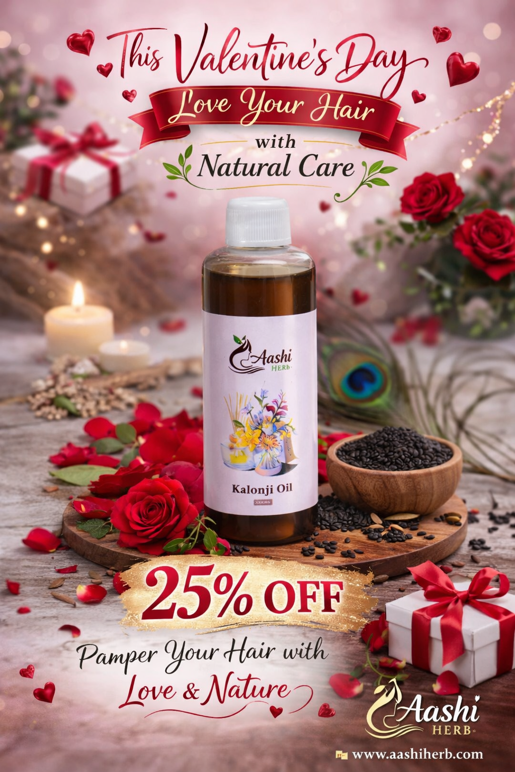 Aashi Kalonji Herbal Hair Oil