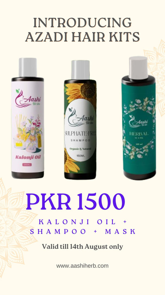 Azadi Hair Care Kit – Limited Edition